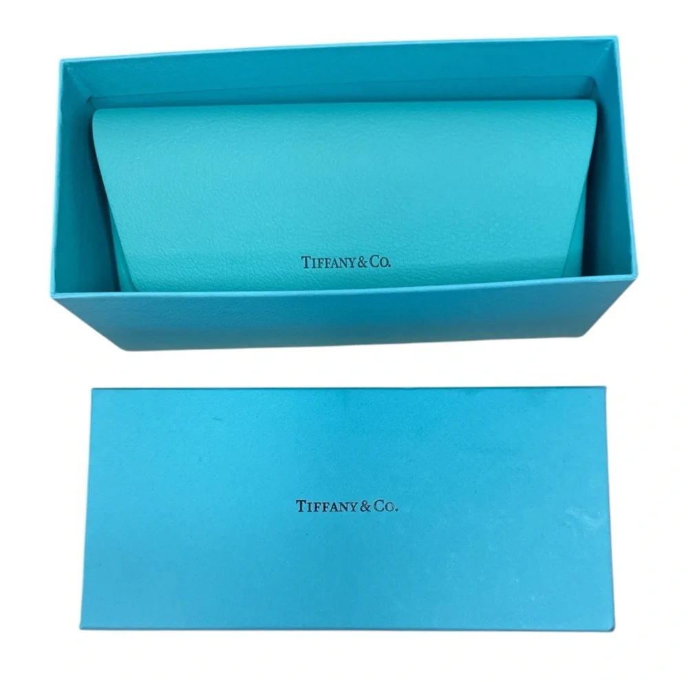Tiffany & Co.‎ Blue Eyeglass Magnetic Closure Case in Box